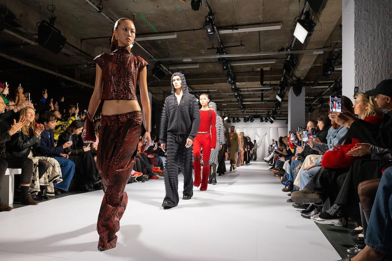 2024 Fashion Weeks showcased slicked back designs