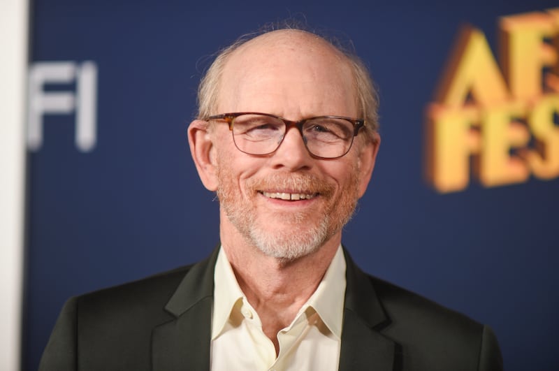 Ron Howard arrives at the AFI Fest premiere of Music By John Williams (Richard Shotwell/Invision/AP)