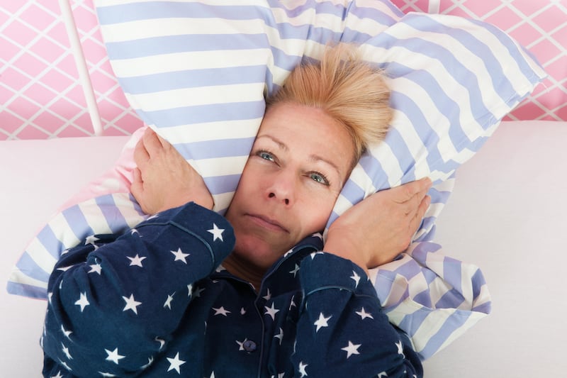 Some women going through menopause experience insomnia