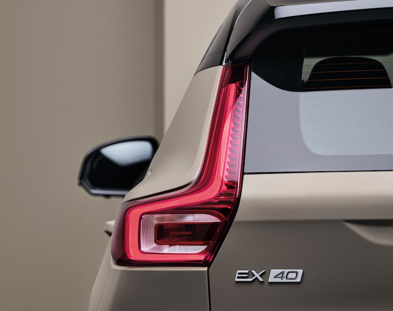 The new badging helps to align the previous XC40 models with the new income of vehicles
