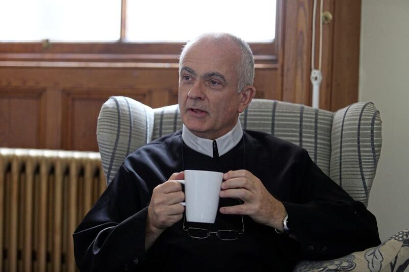 Redemptorist Superior General Fr Michael Brehl, during his visit to Clonard Monastery. Picture by Mal McCann 