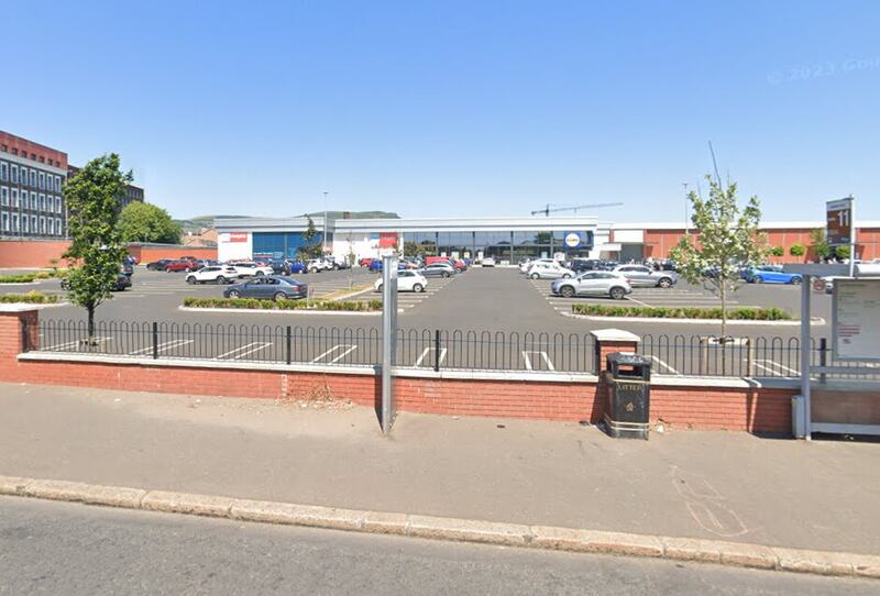 Hillview Retail Park in north Belfast's Crumlin Road area. Picture: Google Maps.