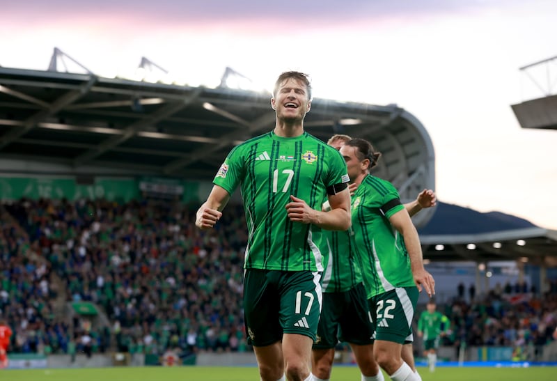 Paddy McNair opened the scoring for Northern Ireland