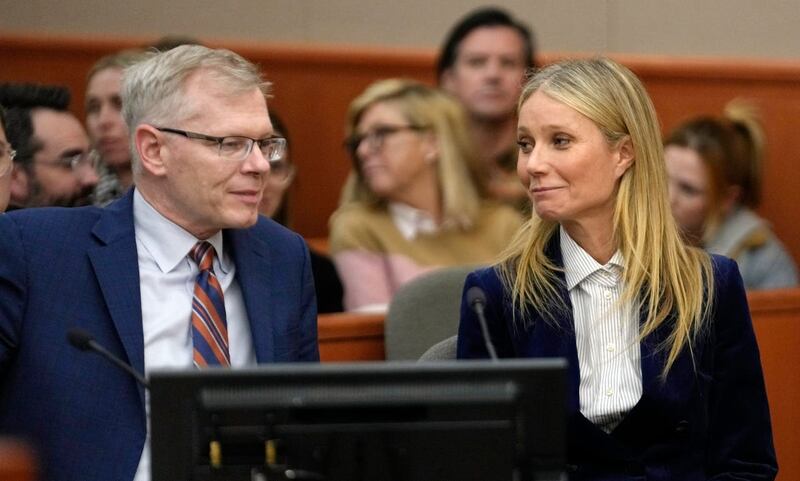 APTOPIX Gwyneth Paltrow Skiing Lawsuit