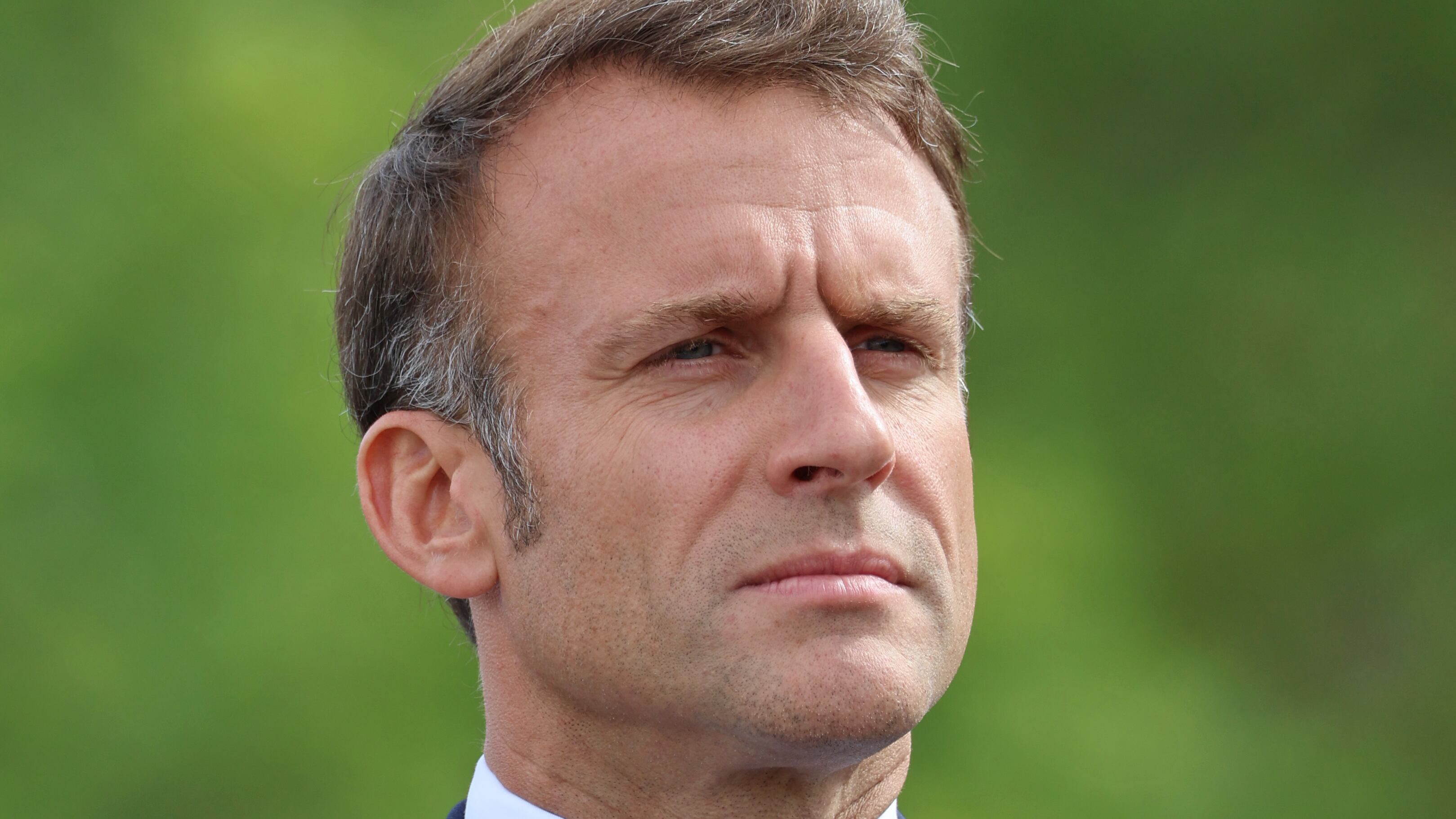 French President Emmanuel Macron has been accused of ‘playing little political games with nuclear weapons’ by a former Royal Navy top brass