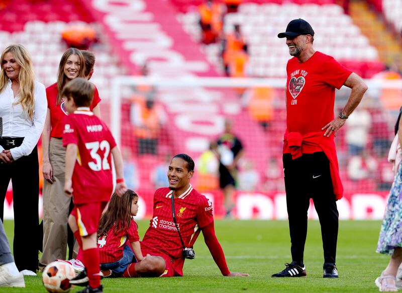 Virgil van Dijk trusts the club’s planning for the post-Klopp era