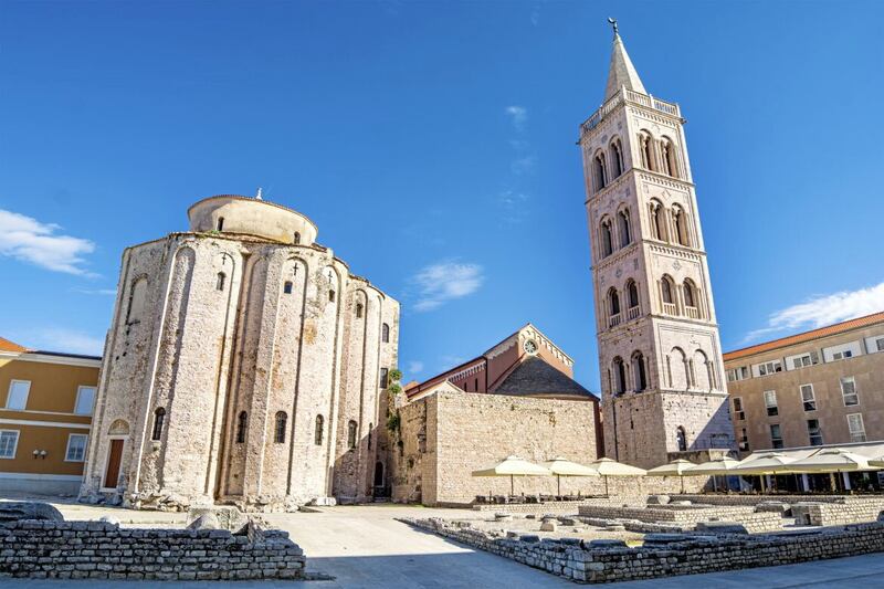 Church of St Donatus and Roman Forum in Zadar 