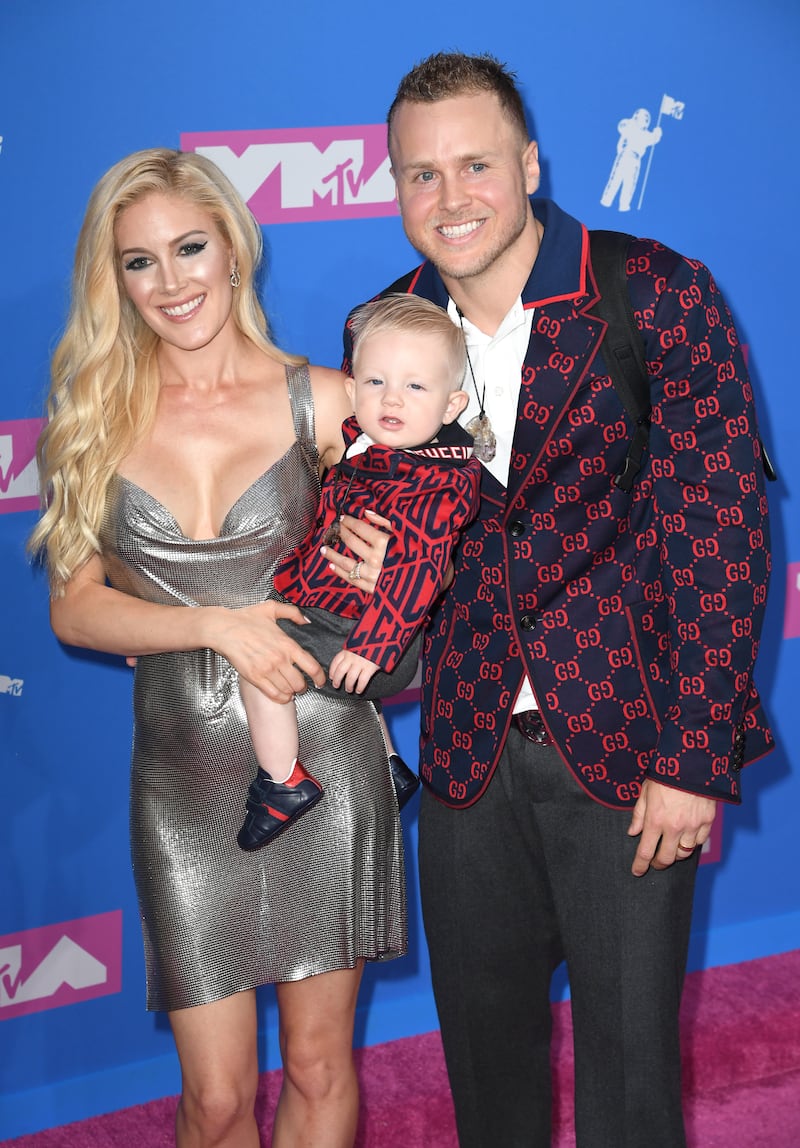 Heidi Montag, Spencer Pratt and son Gunner