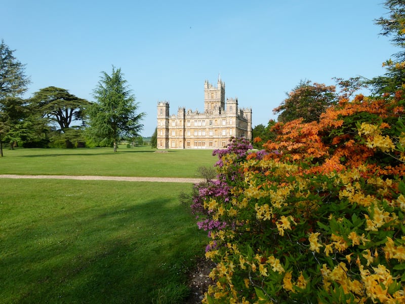 A tour of the Highclere Estate is among the lots in the auction