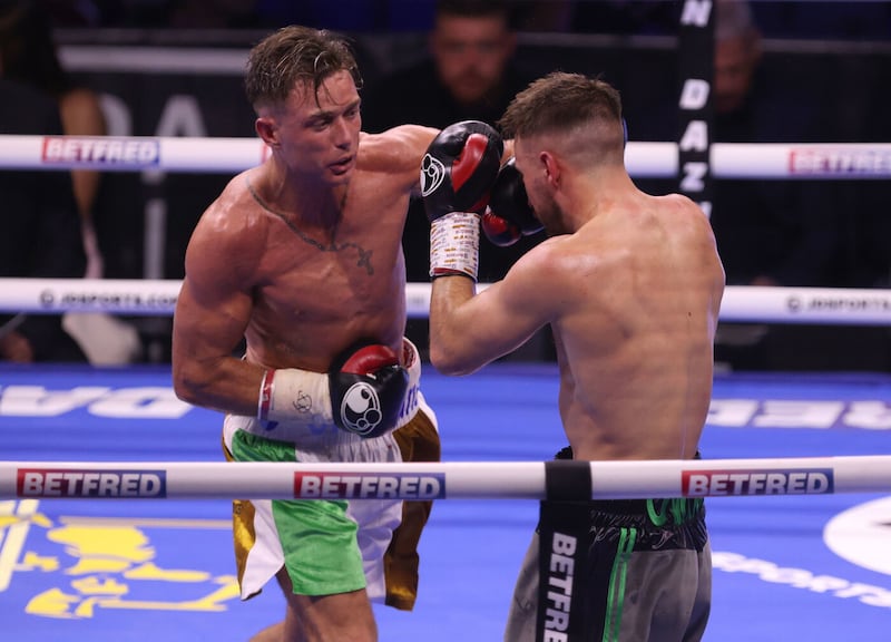 Paddy Donovan won by TKO on the undercard of Taylor-Cameron