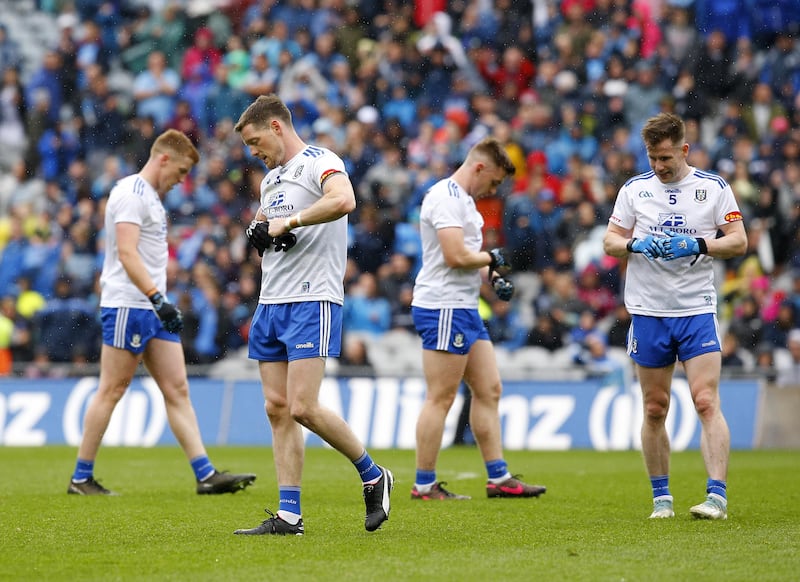 Even the magic of Conor McManus couldn't turn the tide for Monaghan against Dublin in Saturday's All-Ireland semi-final at a wet Croke Park    Picture: Philip Walsh