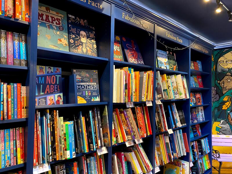 Inside Mr B’s Emporium, an independent bookshop in Bath