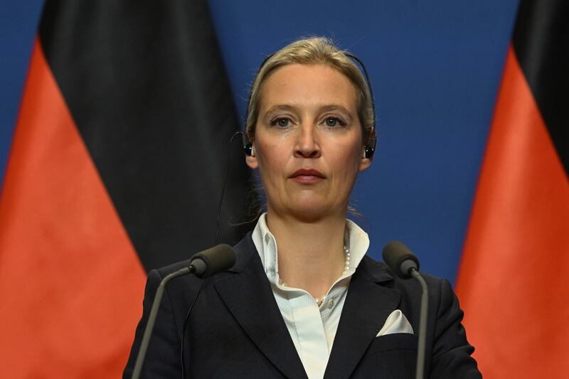 Alice Weidel has little chance of becoming Germany’s next chancellor, despite rising support for her party (MTI via AP)