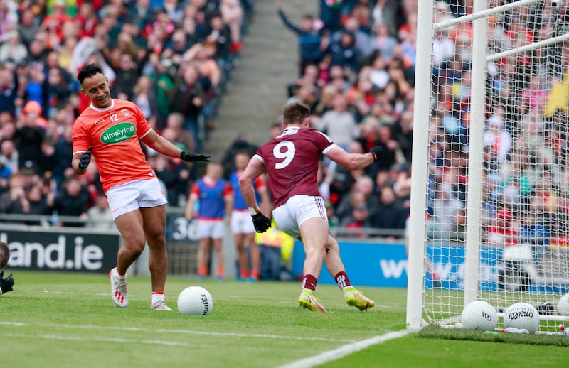 Cillian McDaid celebrating