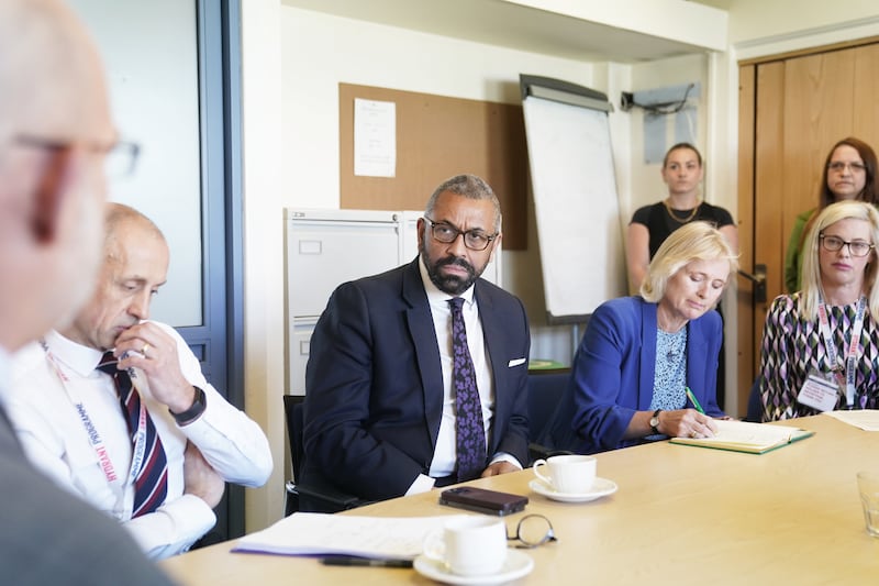 Home Secretary James Cleverly said that more is still to be done