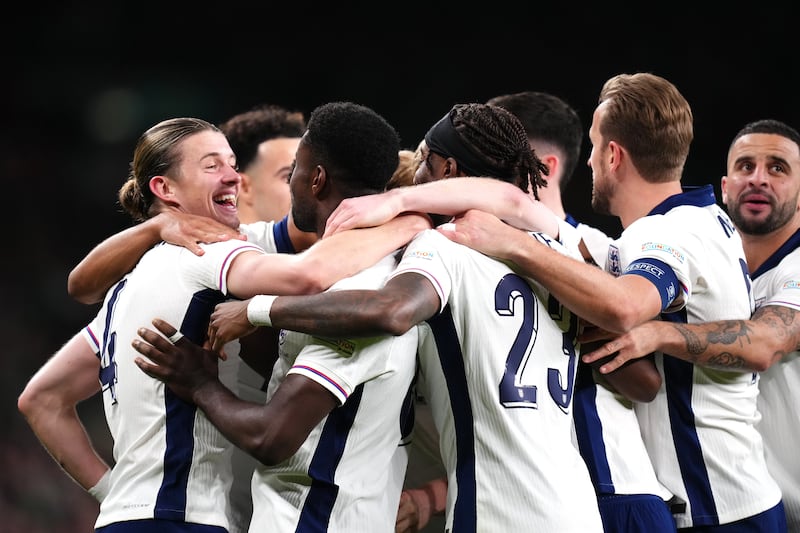 England ran riot at Wembley