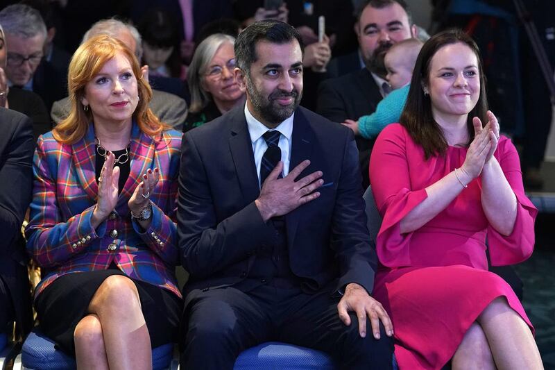 Ash Regan, Humza Yousaf and Kate Forbes