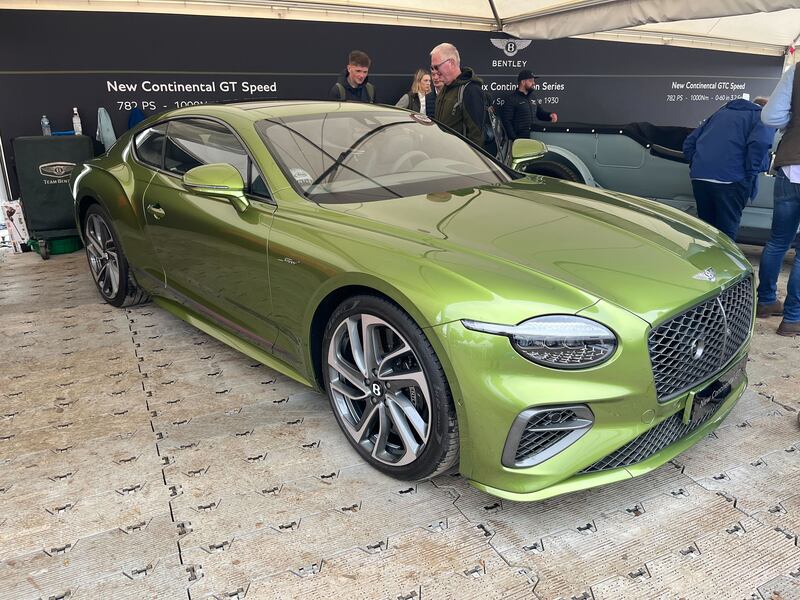 The new Continental GT Speed with be the firm’s most powerful road-going car ever.