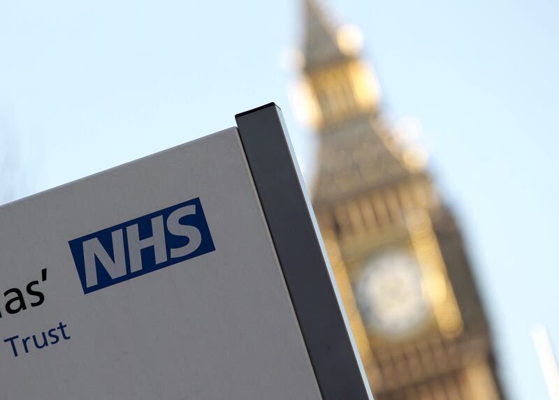 St Thomas’ Hospital lies across the Thames from the Palace of Westminster