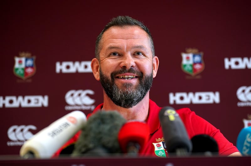 Andy Farrell is preparing to lead the British and Irish Lions’ summer tour of Australia