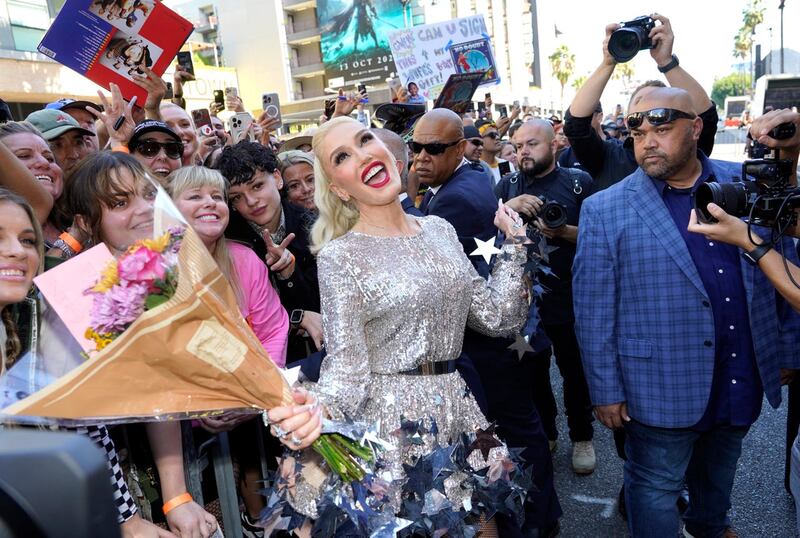 Gwen Stefani Honored With a Star on the Hollywood Walk of Fame