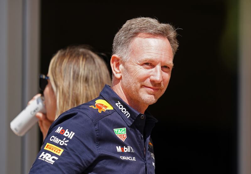 Red Bull Racing team principal Christian Horner before the Bahrain Grand Prix