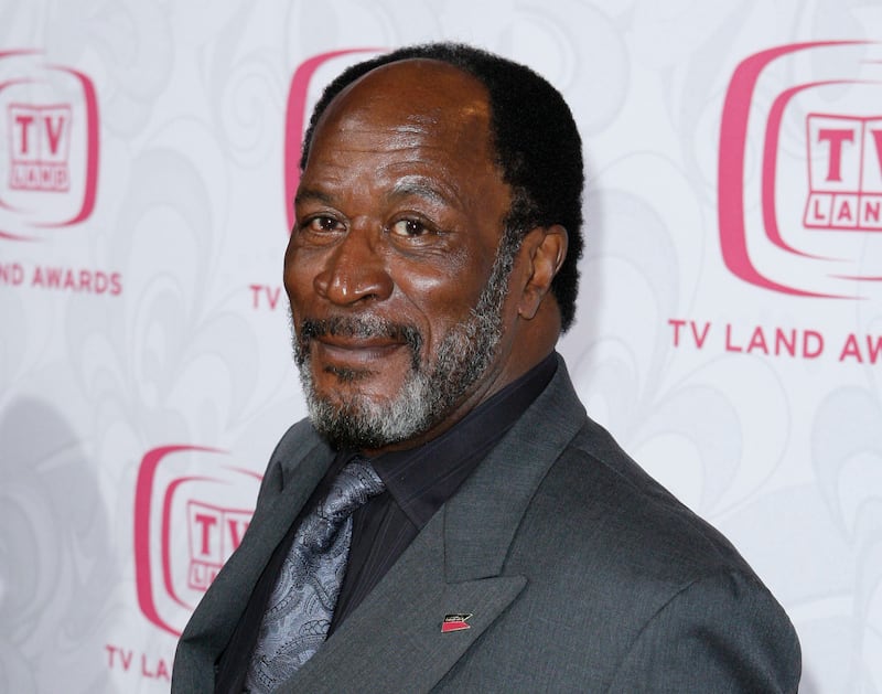 Actor John Amos played Toby, the older version of Kunta Kinte, in Roots (Gus Ruelas/AP)