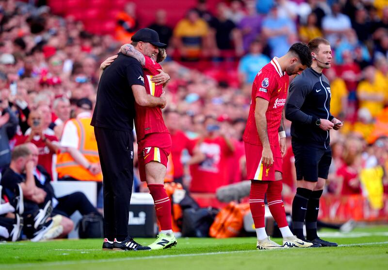 It was an emotional day for Liverpool and Jurgen Klopp