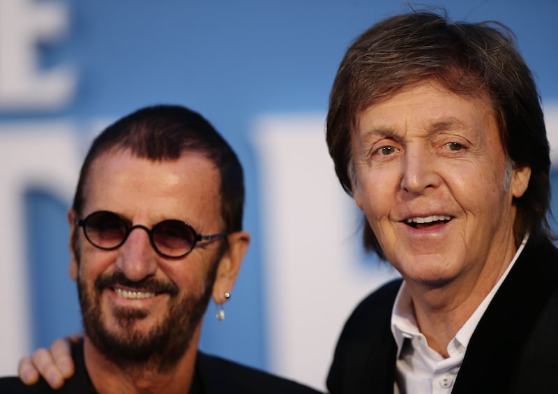 Sir Paul McCartney and Sir Ringo Starr