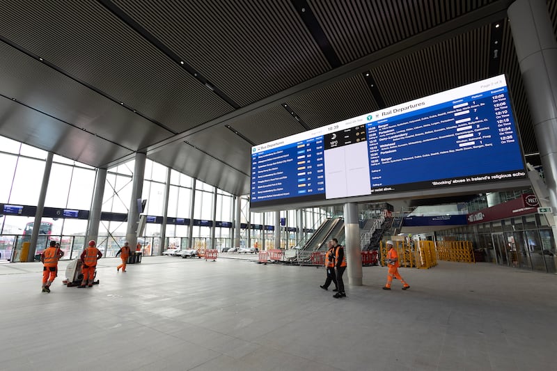 Grand Central Station in Belfast. PICTURE: MAL MCCANN