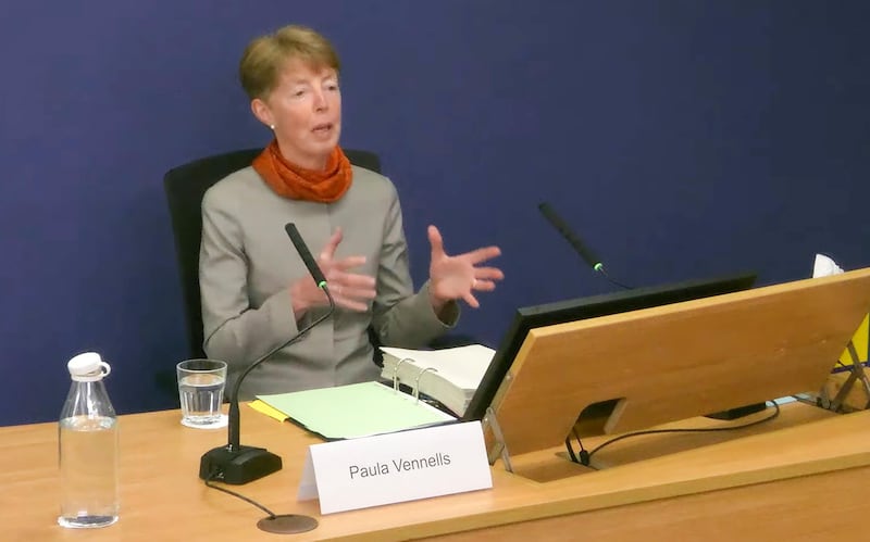 Former Post Office boss Paula Vennells has apologised to postmasters during her appearance at the Horizon IT inquiry