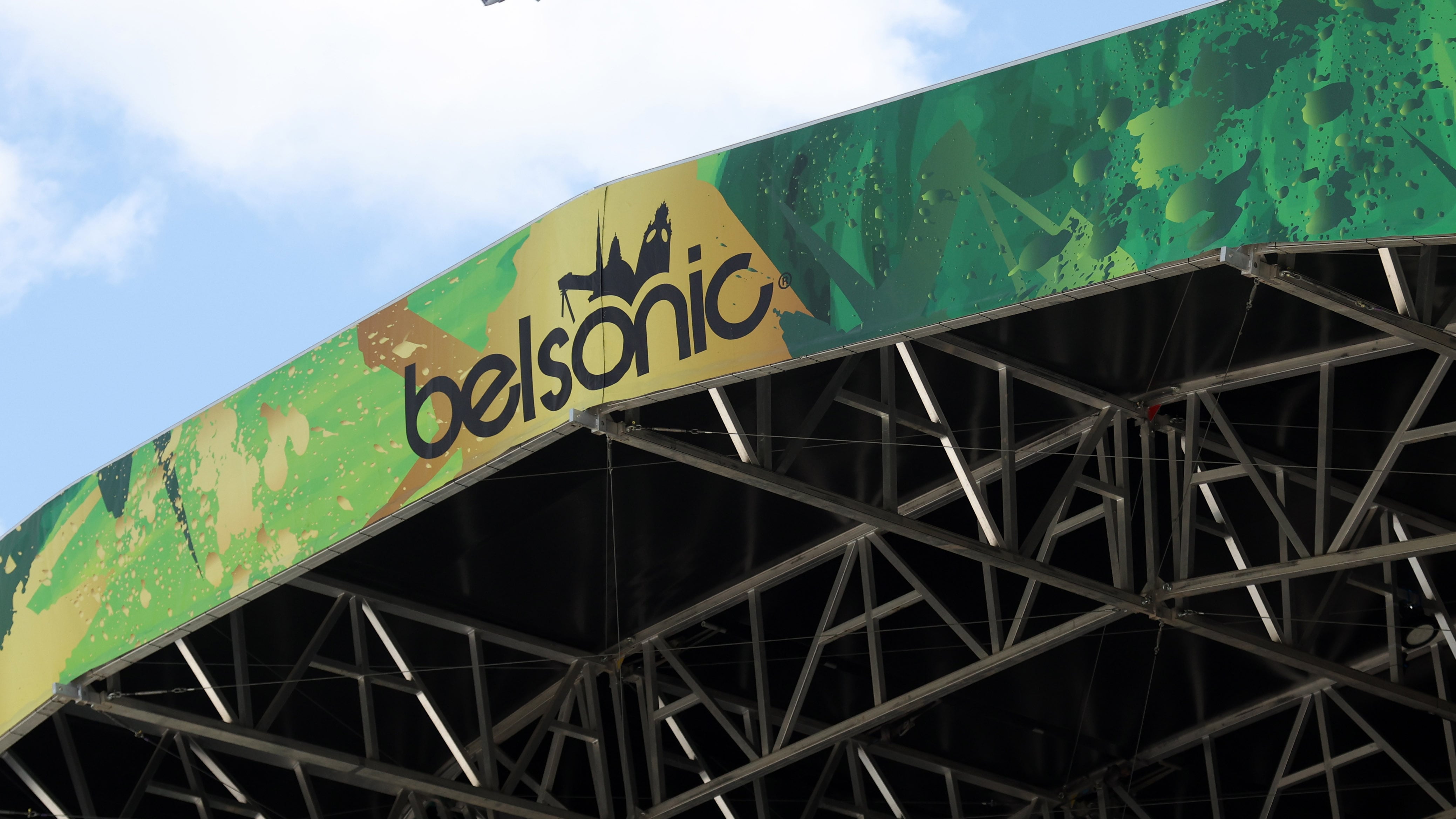 Final preparations get underway ahead of Belsonic 2024 from Friday the 7th of June at Ormeau Park in Belfast.
This year's line-up includes Derek Ryan, Picture This, Limp Bizkit, Becky Hill, Sting, Blondie, Take That and Shania Twain.
PICTURE COLM LENAGHAN