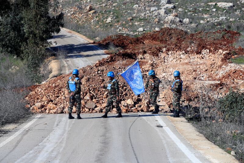 UN peacekeepers are in place (AP)