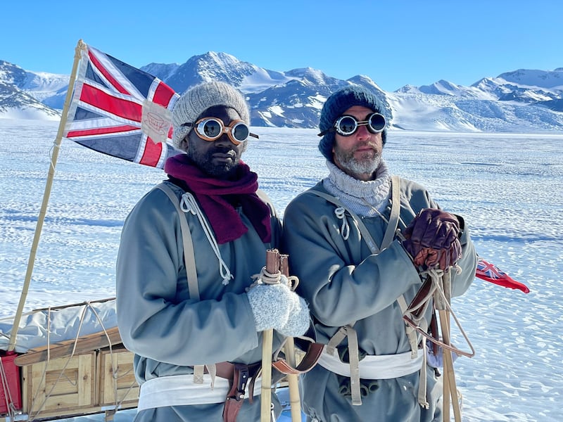 The explorer recreated the Antarctica journeys of Captain Robert Falcon Scott, Sir Ernest Shackleton and Roald Amundsen alongside Ben Fogle in 2023