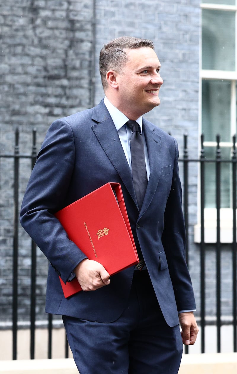 Health Secretary Wes Streeting