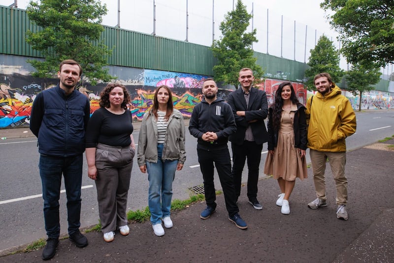 A group of journalists from Kosovo visited Belfast last week. They were surprised that Belfast's so-called peace walls are still in place, more than 26 years after the Good Friday Agreement