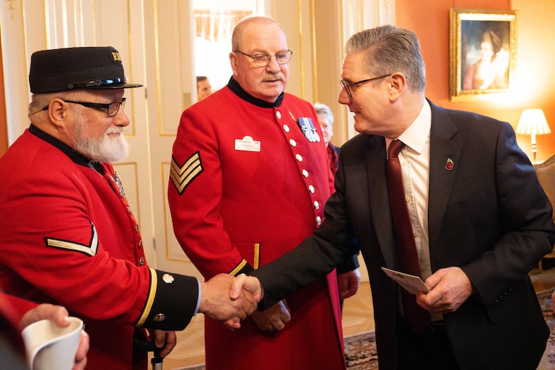 The Prime Minister hosted a reception for veterans in Downing Street