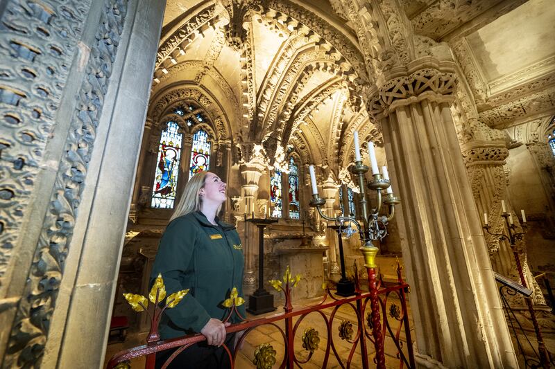 Visitor guide Megan Finlay takes a closer look at carvings in the Lady Chapel