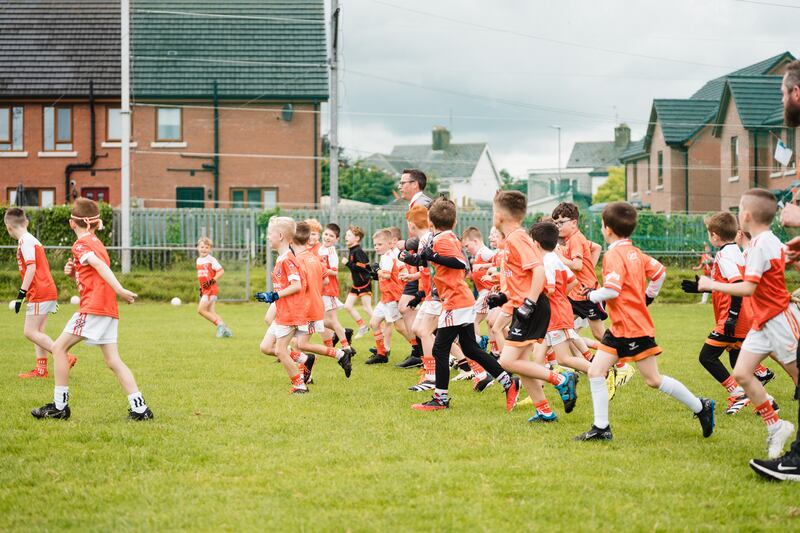 The club's academy teams, from Mini Eireanns to Under 14s, participated in exhibition games PICTURE CIARAN MCMAHON