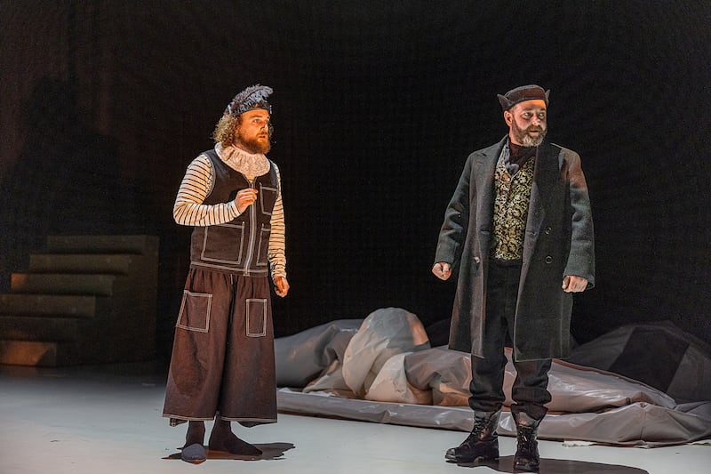 Michael Curran-Dorsano and Patrick McBrearty in The Tragedy of Richard III PICTURE: MELISSA GORDON