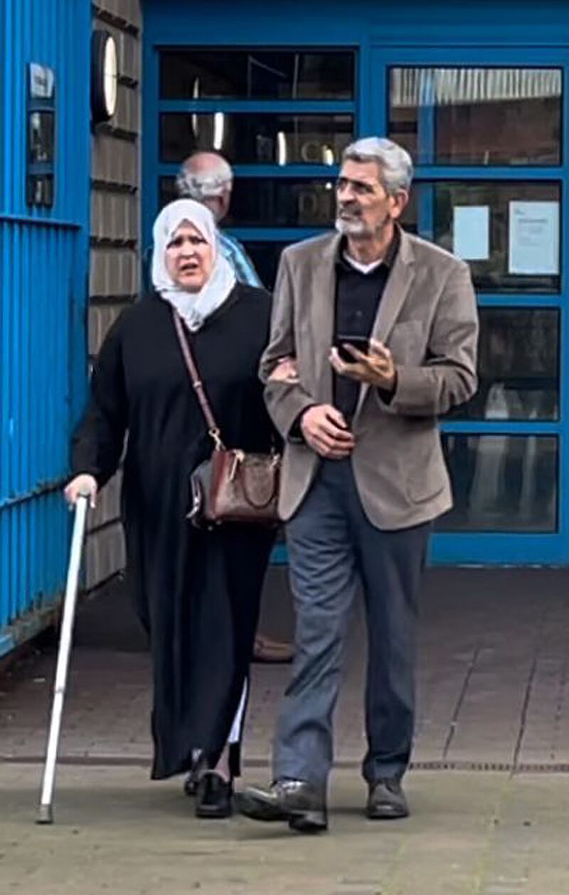 Dhiya Al Maamoury leaving Wolverhampton Crown Court in September