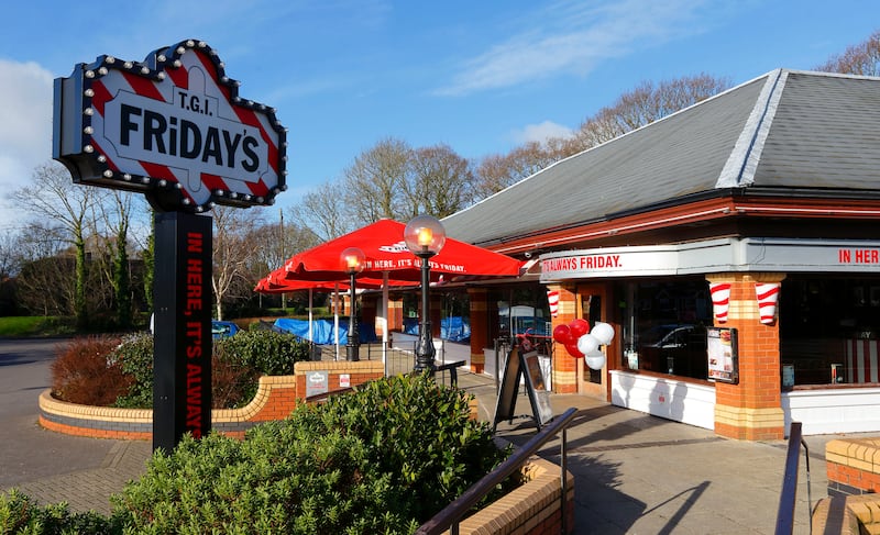 Fridays has rebranded from its old name of TGI Fridays