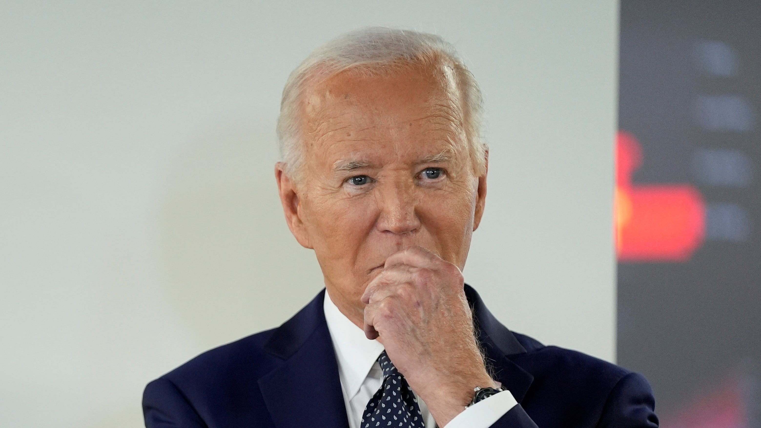 Joe Biden has insisted he will not pull out of the race for the presidency (AP Photo/Evan Vucci)
