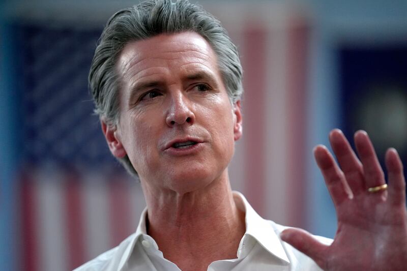 Gavin Newsom (Steven Senne/AP)