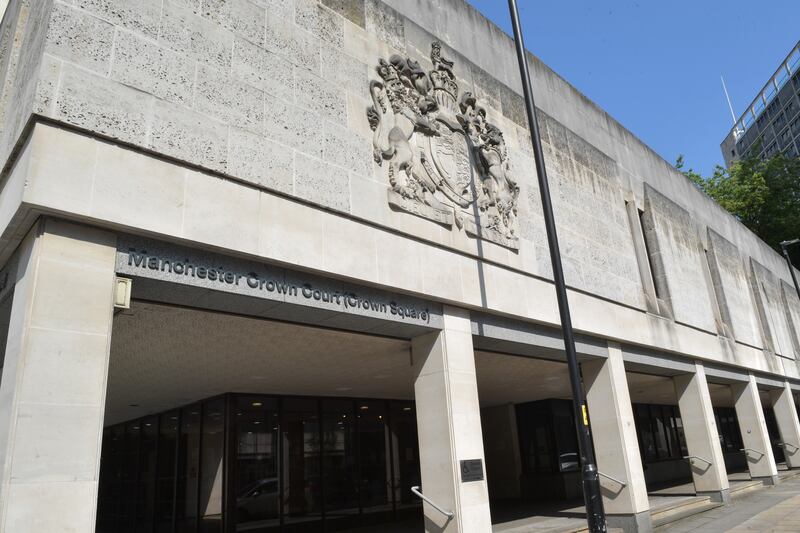 The trial was being held at Manchester Crown Court