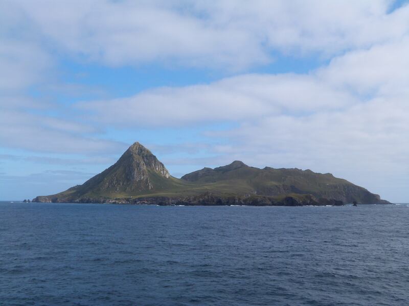 Remote Nightingale Island is part of the Tristan da Cunha group in the South Atlantic