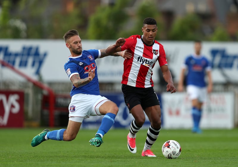 Ollie Watkins had to play the waiting game at Exeter