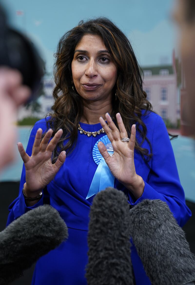 Then-Home Secretary Suella Braverman faced criticism over her remarks on grooming