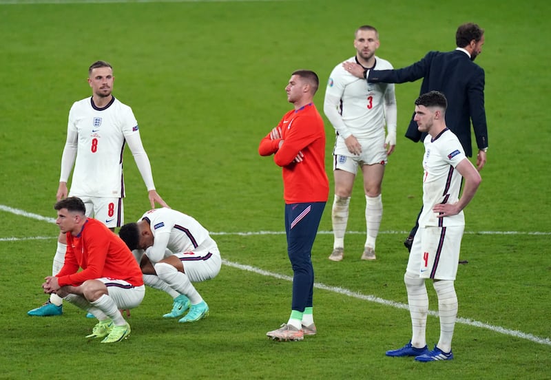 England lost the Euro 2020 final on penalties