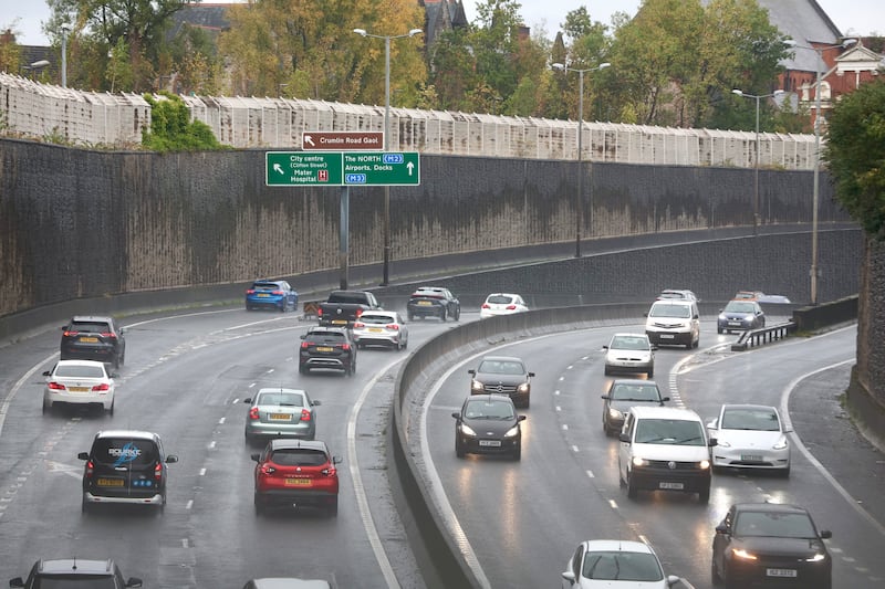 Traffic in Belfast. PICTURE: MAL MCCANN